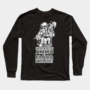 Armor Quote Long Sleeve T-Shirt